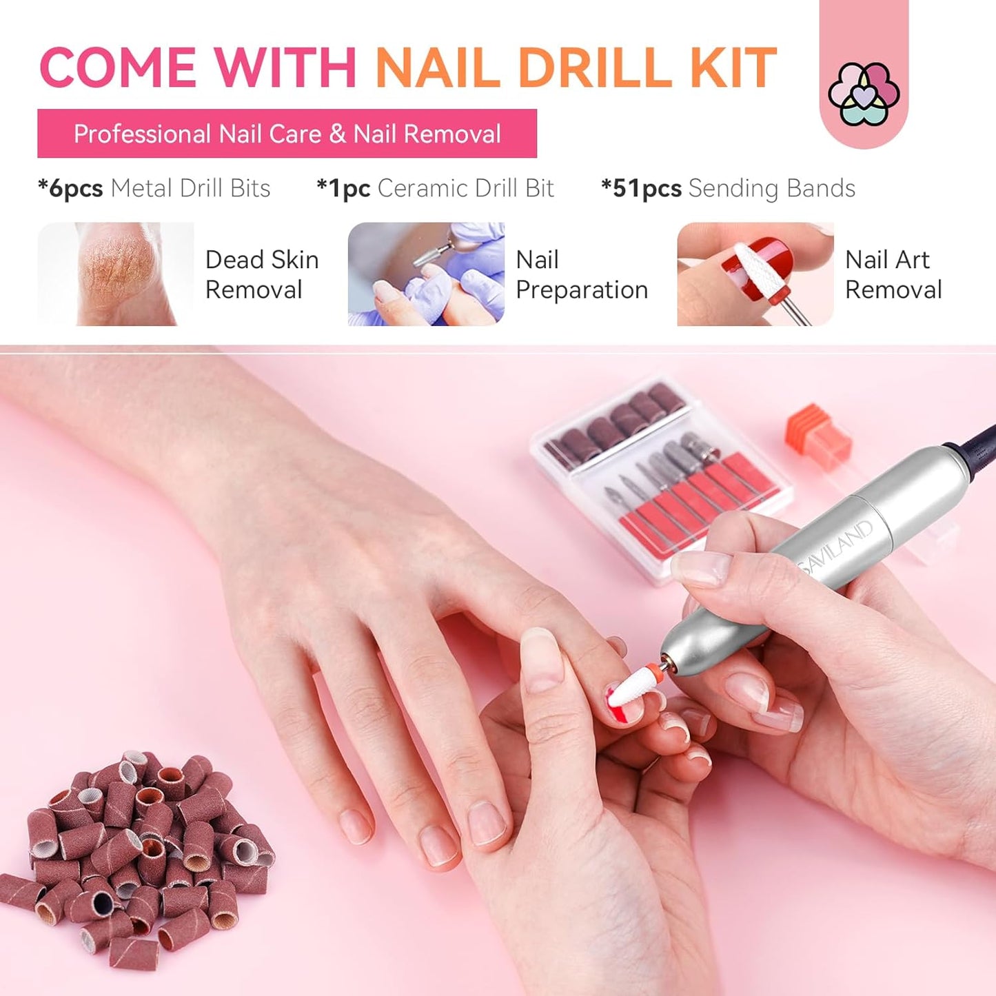 💅 Kit Profesional de Uñas Acrílicas de Lujo 💅